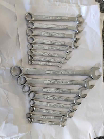 Photo of free 16 piece wrench set (Chesham HP5) #1