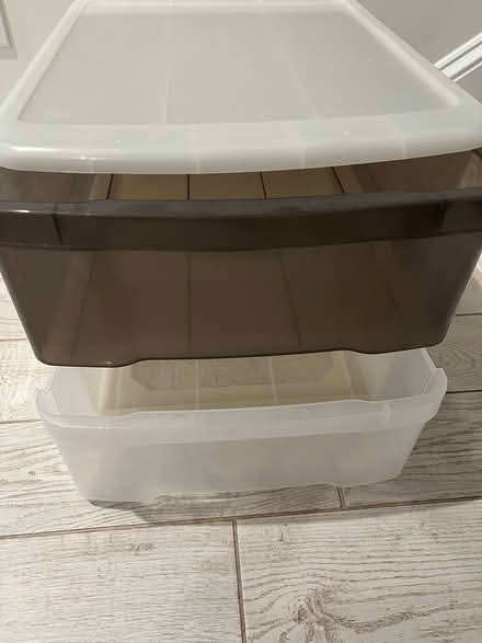 Photo of free 2 x plastic drawers (Capitol Hill SE / Hill East) #1