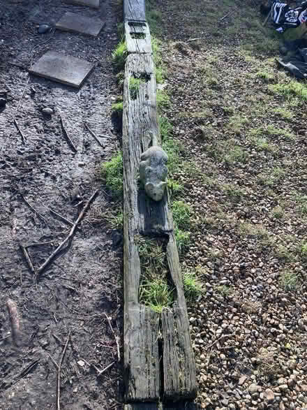 Photo of free 4 genuine railway sleepers (SW20 Raynes Park) #3