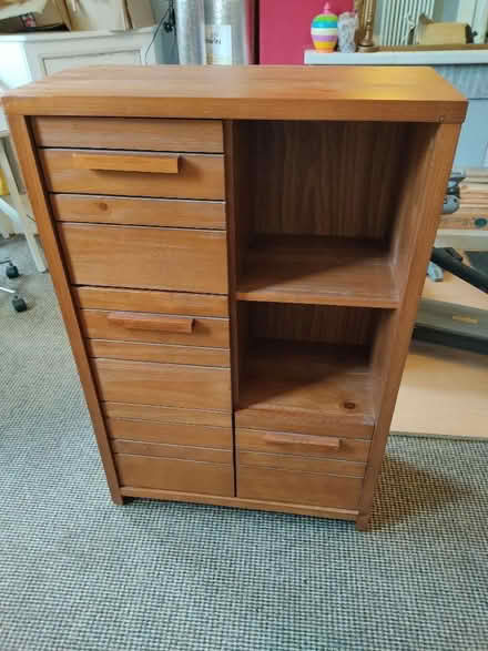 Photo of free Wooden storage cupboard (BT7) #1