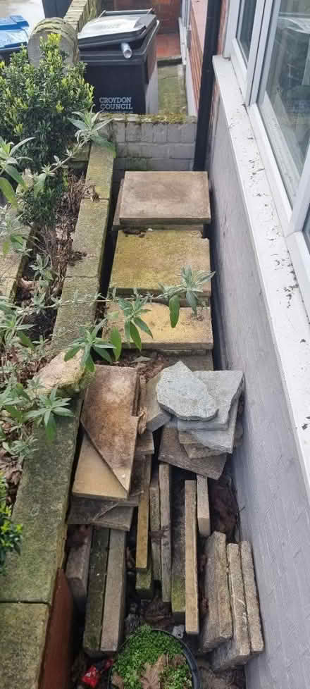 Photo of free Garden Paving Blocks (CR7 7EF) #1