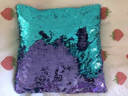Photo of free Flip sequin cushion (TW17 Shepperton) #1