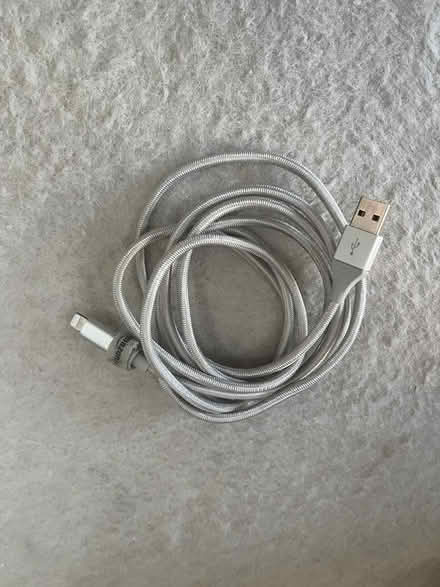 Photo of free amazon basics usb to lightning cord (Bushwick) #1