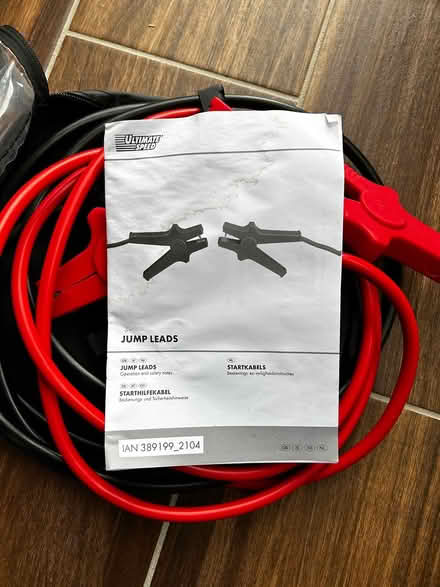 Photo of free Jump leads (Dun Laoghaire/Ballybrack) #1