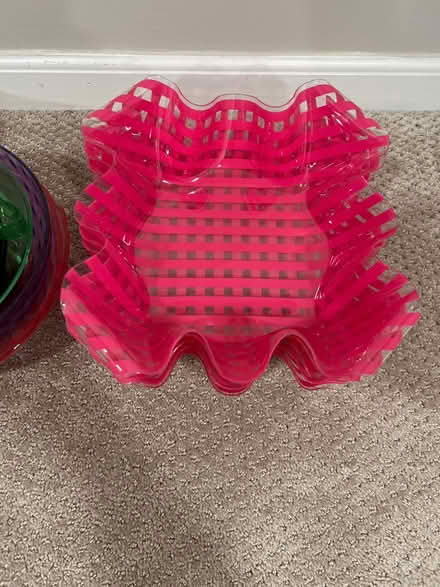 Photo of free plastic serving bowls (West Chester / West Goshen) #1