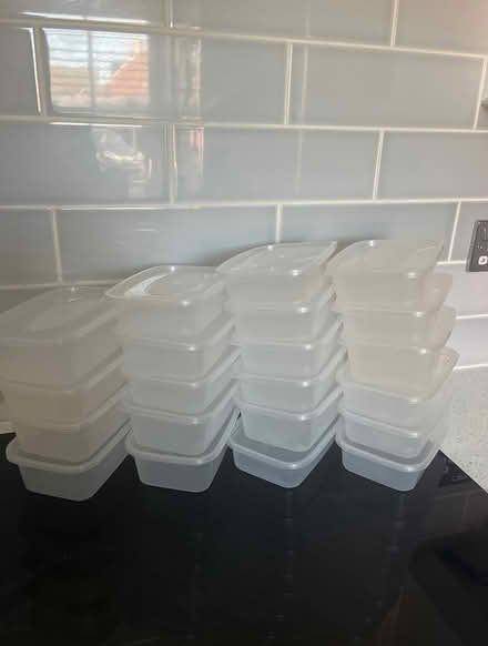 Photo of free Plastic containers with lids (Kempston) #1
