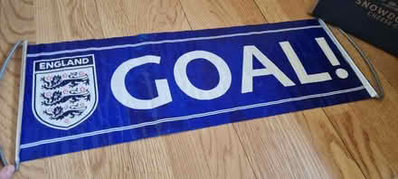 Photo of free Roll up Goal / England banner (Priestwood RG42) #1