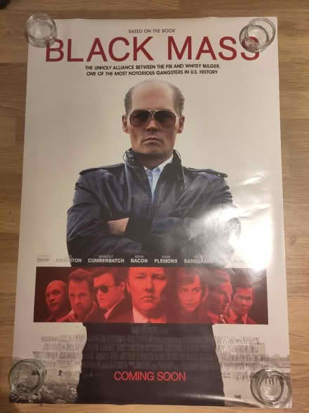 Photo of free Black Mass cinema poster (RH19) #1