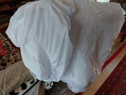 Photo of free Wtaerproof king sized fitted sheet (Highwood CM1) #1