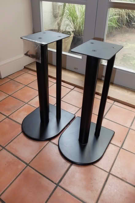 Photo of free Speaker stands, pair, black (E5) #1
