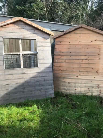 Photo of free Two gable ends for a playhouse (Oswestry SY11) #1