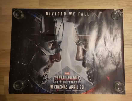 Photo of free Captain America cinema poster (RH19) #1