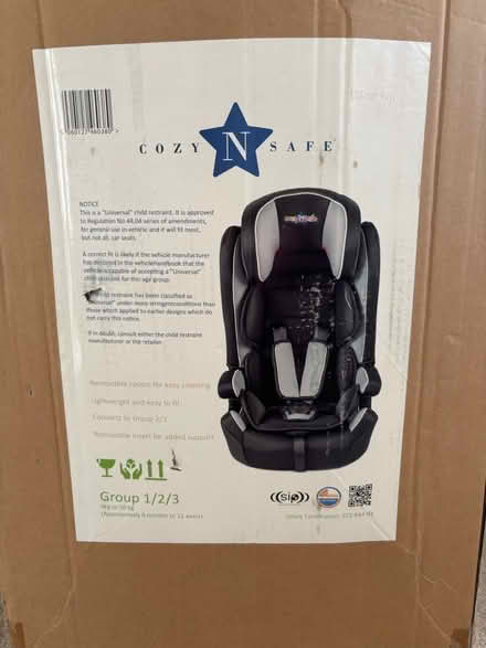 Photo of free Group 1/2/3 ‘universal’ car seat (Harrogate HG2) #1