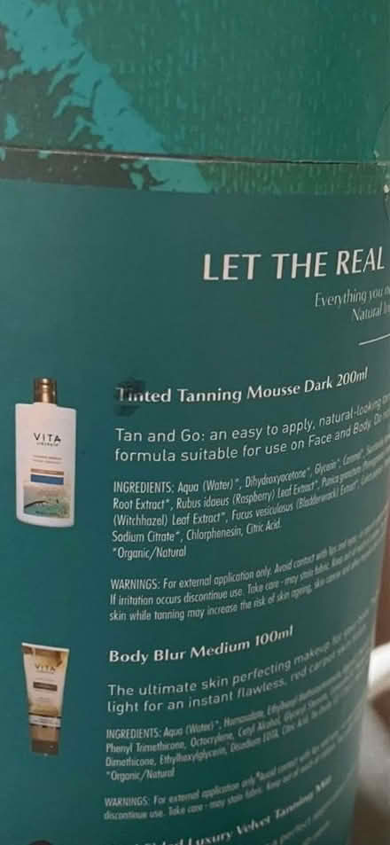 Photo of free Vita Liberata Self tanning kit (Southgate RH11) #2