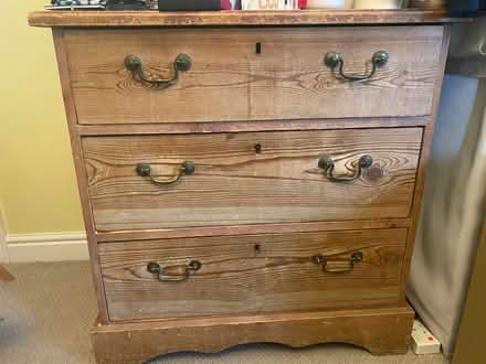 Photo of free Wooden chest of drawers (Hurstpierpoint BN6) #1