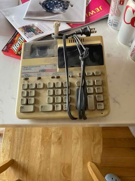 Photo of free Old adding machine (Lake Cook and Rte 41) #1
