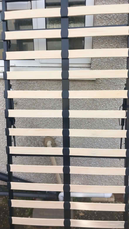 Photo of free Single bed frame, like new (Marston OX3) #1