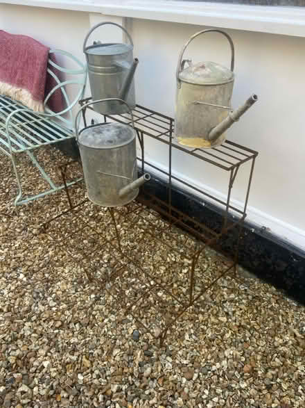 Photo of Metal garden shelf (Chorlton M21) #1