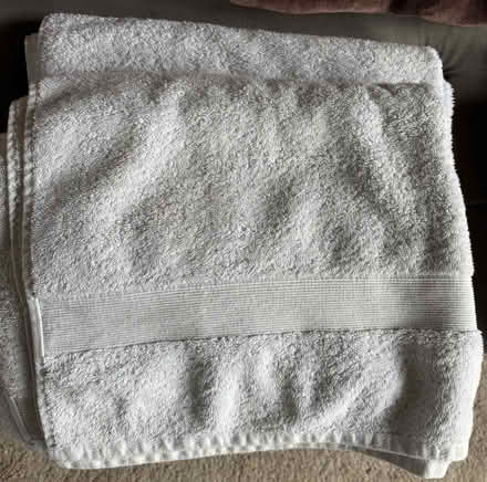 Photo of free 3 sets bath towels, no holes/tears (Sunnyvale near Fremont H.S.) #2