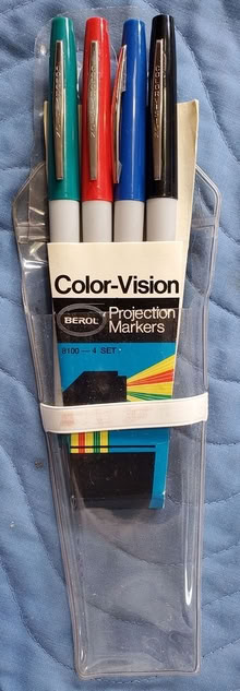 Photo of free Transparency pen markers (DeAnza Blvd - Stvns Crk & 280) #1
