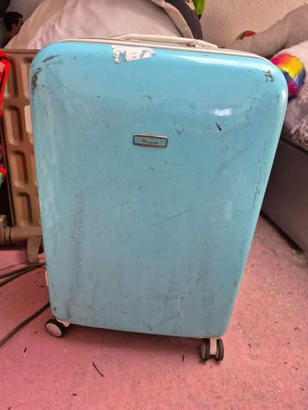 Photo of free Blue suitcase (Ashton-U-Lyne OL6) #1