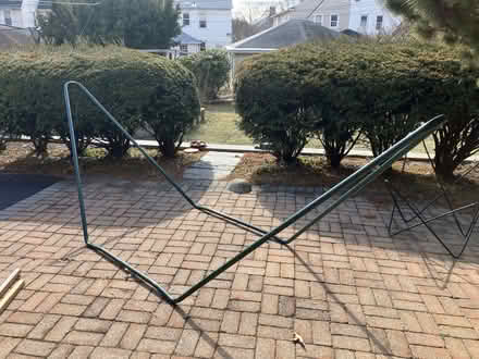 Photo of free Painted steel hammock frame (Haverford Township) #1