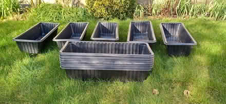 Photo of free Gardening Equipment - 10 Plastic Grow Troughs (Emsworth PO10) #2