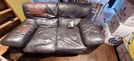 Photo of free Two seater sofa (Dereham Rd area NR2) #4
