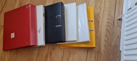 Photo of free 6 x lever arch files (Priestwood RG42) #1