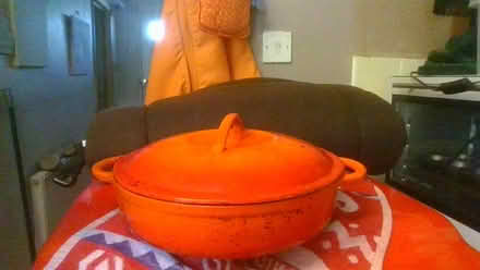Photo of free Round cast Iron casserole dish (BA2) #3