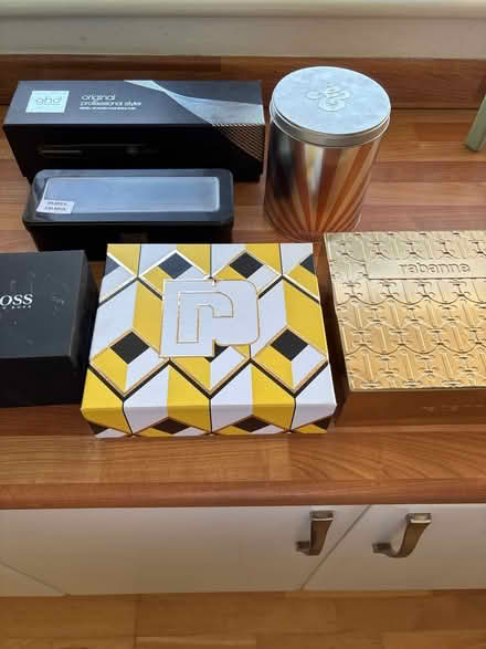 Photo of free Selection of empty boxes/tins (Combe Down) #1