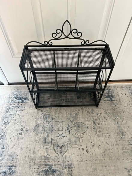 Photo of free wrought iron shelf (West Chester / West Goshen) #1