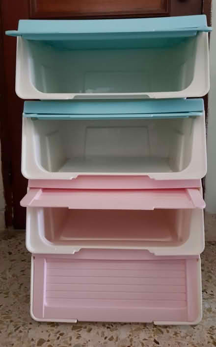 Photo of free Used Stackable storage box (Bedok North Rd) #1