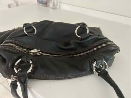 Photo of free Black leather handbag (Moorside M28) #3