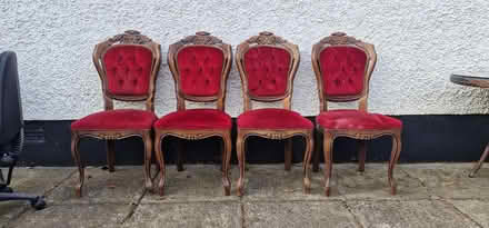 Photo of free Chairs and foit stool (D18) #1