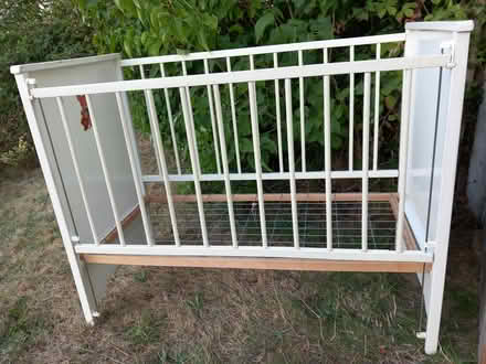 Photo of free Vintage dropside cot (Caerphilly Hendredenny CF83) #3