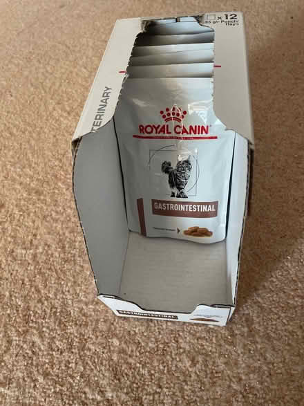 Photo of free Gastrointestinal cat food sachets (Wickford SS11) #1
