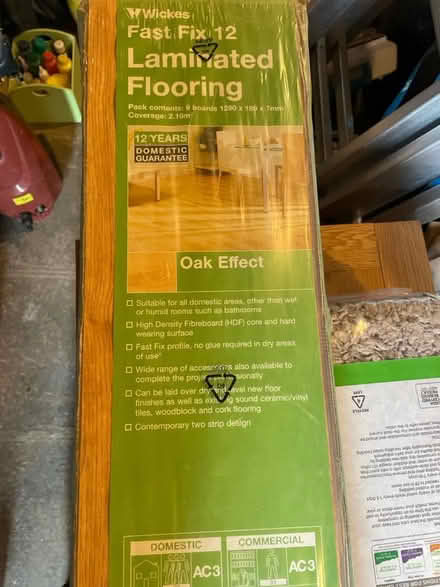 Photo of free Oak effect laminate (Buckingham MK18) #2