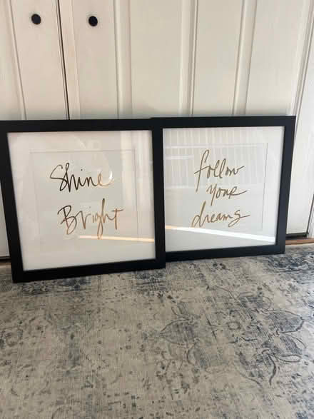 Photo of free set of 2 signs (West Chester / West Goshen) #1