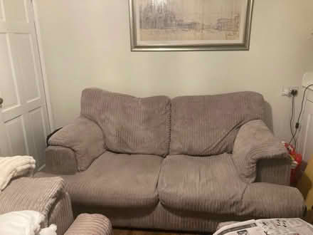 Photo of free 2 three seater sofas (Staines TW18) #3