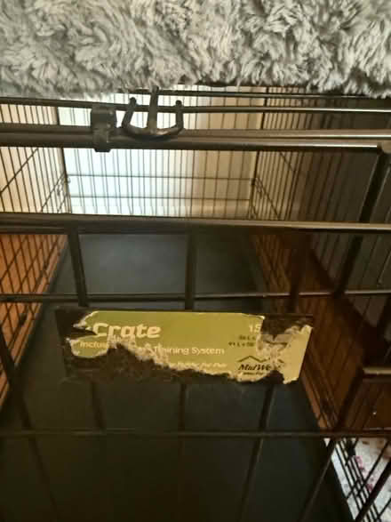 Photo of free Medium dog crate (Mount Vernon, VA) #3