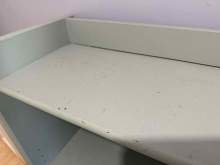 Photo of free Painted wooden bookshelf - for upcycling or garage use (Bolbeck Park MK15) #2