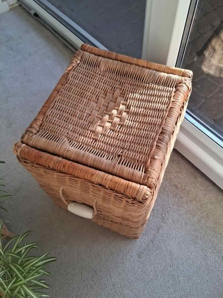 Photo of free Cane/Wicker Box (Godalming GU7 3HG) #1