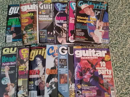Photo of free Guitarist etc Magazines (Penn Hill BH14) #1