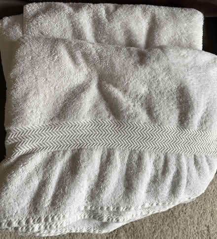 Photo of free 3 sets bath towels, no holes/tears (Sunnyvale near Fremont H.S.) #3