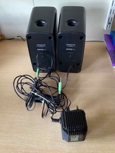 Photo of free Pair of speakers (Duston) #2