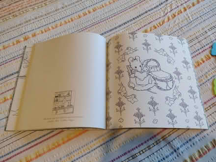 Photo of free Beatrix Potter colouring book and post it notes (Brincliffe Edge S7) #3