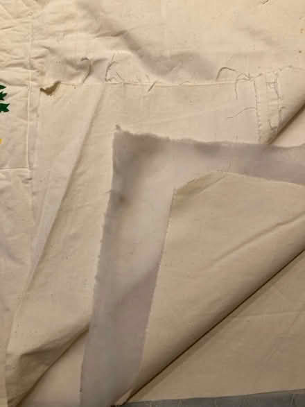 Photo of free Quilted and stencilled calico (Newbury RG19) #2