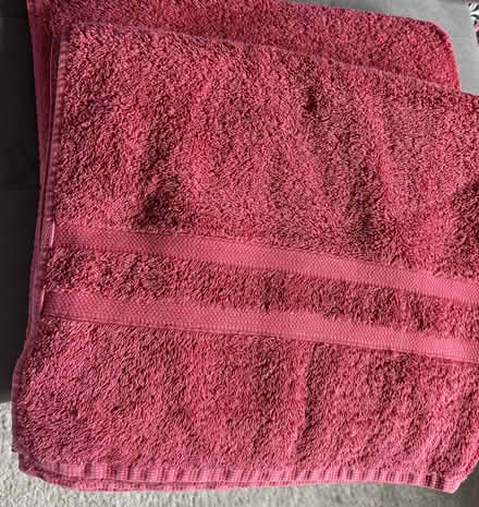 Photo of free 3 sets bath towels, no holes/tears (Sunnyvale near Fremont H.S.) #1