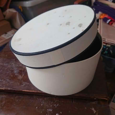 Photo of free Small round box for upcycle - St Nicholas (St Nicholas SG1) #1